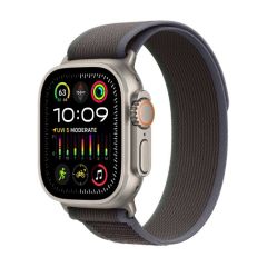 Оригинальный ремешок Apple Trail Loop Band Size S/M Blue/Black для Apple Watch 49mm | 45mm | 44mm (MT613) поврежденная упаковка