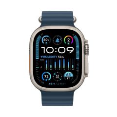 Смарт-часы Apple Watch Ultra 2 49mm (GPS + Cellular) Titanium Case with Blue Ocean Band (MREG3)