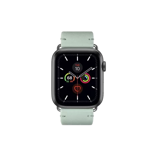 Кожаный ремешок Native Union Classic Strap Sage для Apple Watch 45мм | 44мм (STRAP-AW-L-GRN)