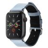 Кожаный ремешок Native Union Profile Fox Leather Strap Medium Blue для Apple Watch 45мм | 44мм