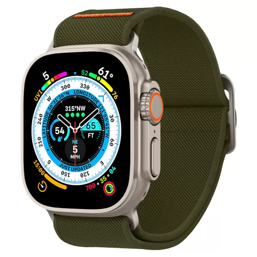 Ремешок Spigen Lite Fit Ultra Khaki для Apple Watch 49mm | 45mm | 44mm (AMP05985)