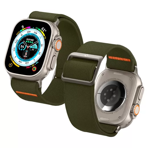 Ремешок Spigen Lite Fit Ultra Khaki для Apple Watch 49mm | 45mm | 44mm (AMP05985)