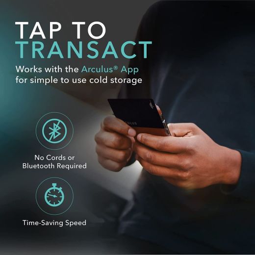 Гаманець для криптовалюти Arculus® Crypto Cold Storage Wallet Silver