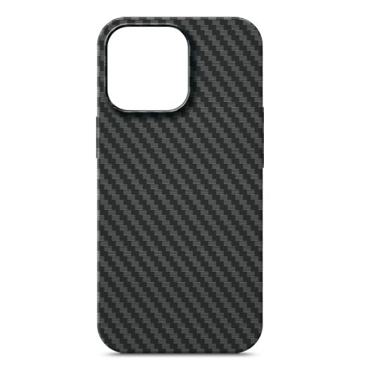 Карбоновый чехол ArmorStandart LikeCarbon MagCase Black для iPhone 14 Pro Max (ARM66366)