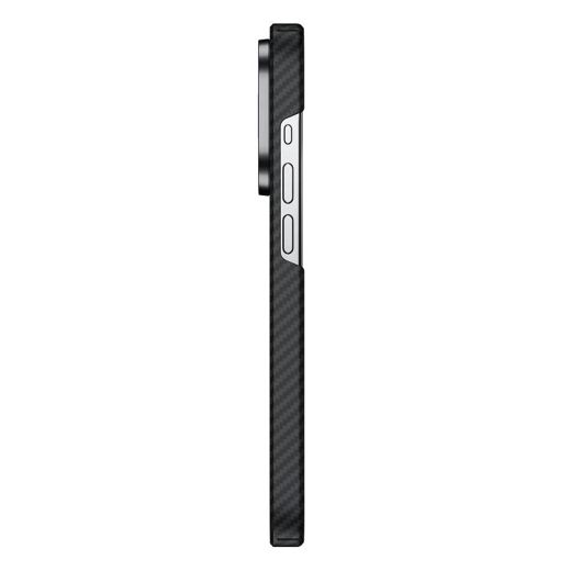 Карбоновый чехол Benks Armor Air Kevlar Case (600D) with MagSafe Black для iPhone 15 Pro Max