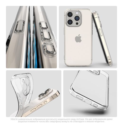 Прозорий чохол ArmorStandart Air Camera cover Clear для Samsung Galaxy S25 Plus (ARM81593)