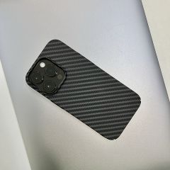 Карбоновый чехол ArmorStandart LikeCarbon MagCase Black для iPhone 14 Pro Max (ARM66366)