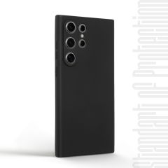 Чехол ArmorStandart Matte Slim Fit Camera Cover Black для Samsung Galaxy S23 Ultra (ARM83298)