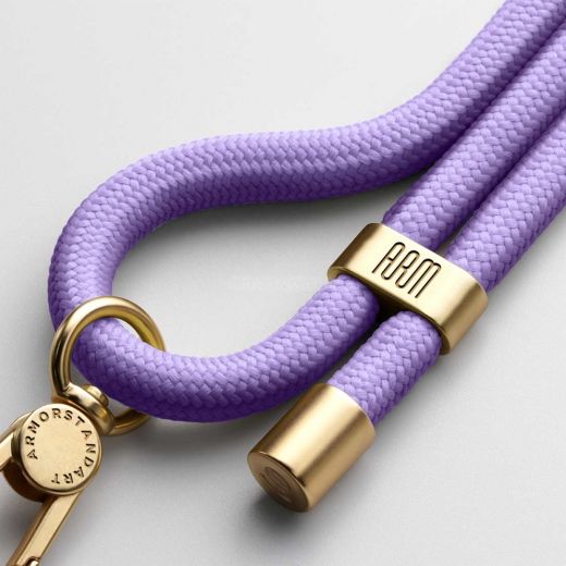 Ремешок для смартфона ArmorStandart Rope Gold Lavander with Dark holder (ARM67198)