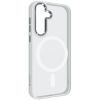Чехол ArmorStandart Unit MagSafe Matte Clear Silver для Samsung Galaxy S25 Plus (ARM82264)