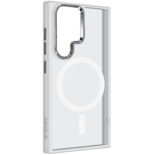 Чехол ArmorStandart Unit MagSafe Matte Clear Silver для Samsung Galaxy S25 Ultra (ARM82266)