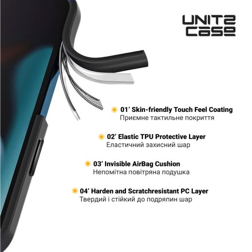 Чехол ArmorStandart UNIT2 Black для Google Pixel 9 | 9 Pro (ARM80902)