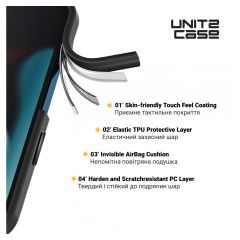 Противоударный чехол ArmorStandart UNIT2 Black для Samsung S24 Ultra (ARM74820)