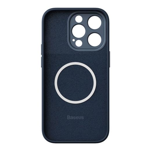 Чохол Baseus Liquid Silica Gel Magnetic Blue для iPhone 14 Pro Max (ARYC000703)