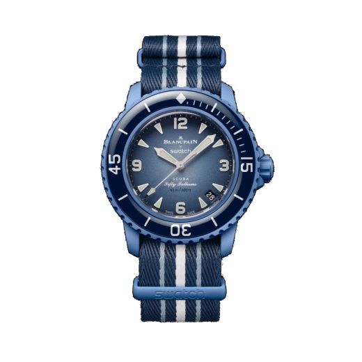 Годинник Blancpain X Swatch Bioceramic Scuba Fifty Fathoms Atlantic Ocean