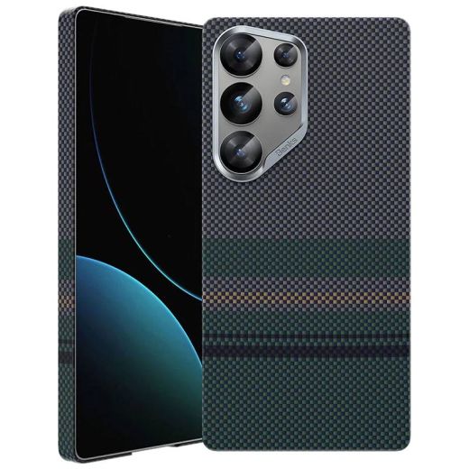 Карбоновый чехол Benks Aurora ArmorAir Case Built with Kevlar для Samsung Galaxy S25 Ultra
