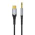 Кабель AUX WIWU Aux Stereo Cabel 3.5mm to USB-C 1.5m Кабель AUX WIWU Aux Stereo Cabel 3.5mm to USB-C 1.5m