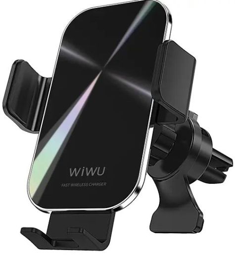 Автотримач WIWU Liberator CH-307 Wireless Charger 15W Black