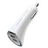 Автомобільна зарядка iWALK Dolphin Duo 3.4A White