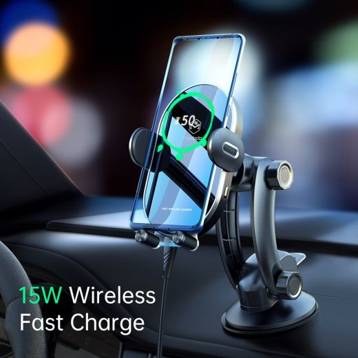 Автодержатель Mcdodo Wireless Charger Car Mount 15W (CH-7620)