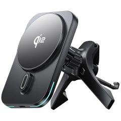 Автодержатель WIWU CH-323 Qi2 MAGO Wireless Car Charger 15W Black