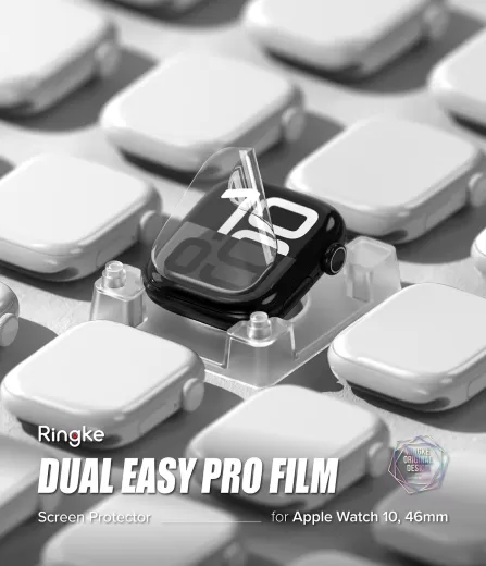 Захисна плівка Ringke Screen Protector | Dual Easy Film Pro для Apple Watch 10 (46мм)