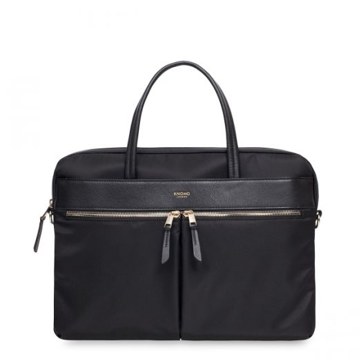 Сумка Knomo Hanover Slim Briefcase 14" Black (KN-119-101-BLK)