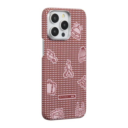 Карбоновий чохол Pitaka x AWA | MagEZ Case 5 Bonfire для iPhone 15 Pro Max