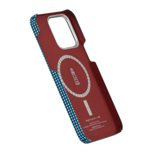 Карбоновий чохол Pitaka x AWA | MagEZ Case 5 Ocean для iPhone 15 Pro