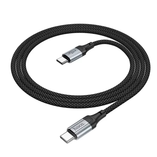 Кабель HOCO X102 Fresh 60W Charging Data Cable Type-C to Type-C 1м Black