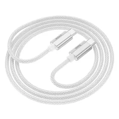 Кабель HOCO U134 Primero 240W Charging Data Cable Type-C to Type-C 5A/1.8м Gray
