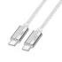 Кабель HOCO U134 Primero 240W Charging Data Cable Type-C to Type-C 5A/1.8м Gray