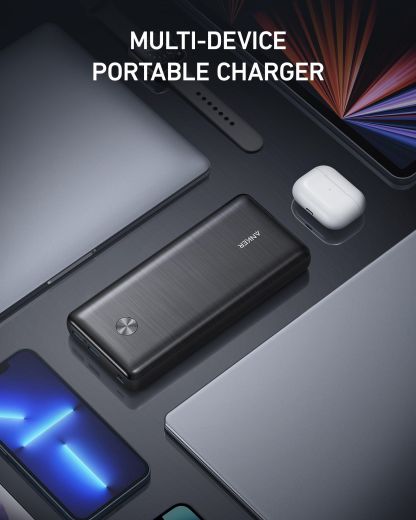 Повербанк (внешний аккумулятор) Anker 737 Power Bank (PowerCore 26K for Laptop)