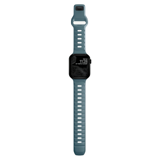 Силіконовий ремінець Nomad Sport Band Marine Blue для Apple Watch 44мм | 45мм | 49мм