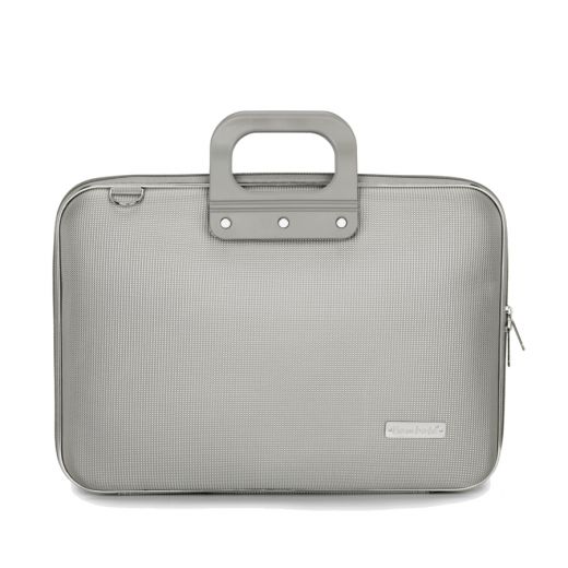 Сумка Bombata Nylon Silver gray для MacBook Air 13" | Pro 13" | Pro 14" M1 | M2 | M3 | M4 (2021 | 2022 | 2023 | 2024) (E00806 3)