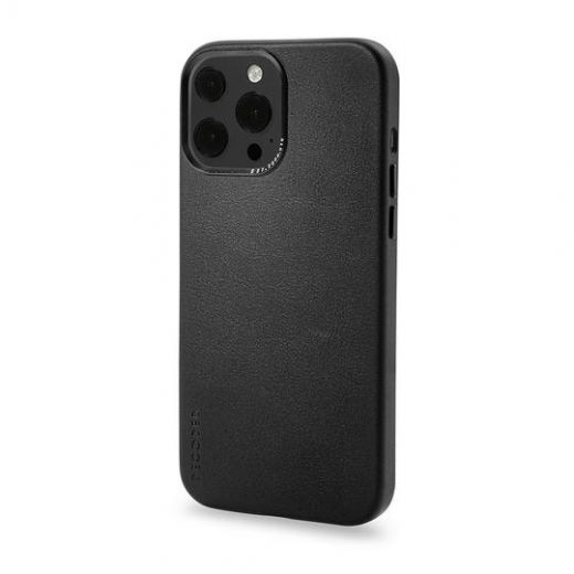 Кожаный чехол Decoded Back Cover Black для iPhone 13 Pro Max (D22IPO67PBC6BK)