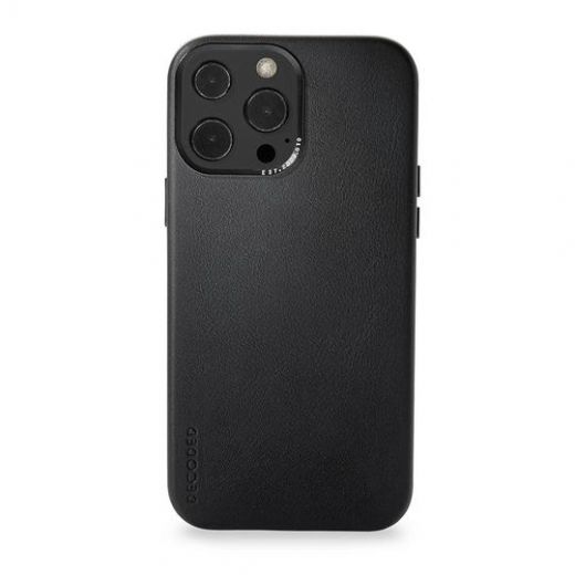 Кожаный чехол Decoded Back Cover Black для iPhone 13 Pro Max (D22IPO67PBC6BK)