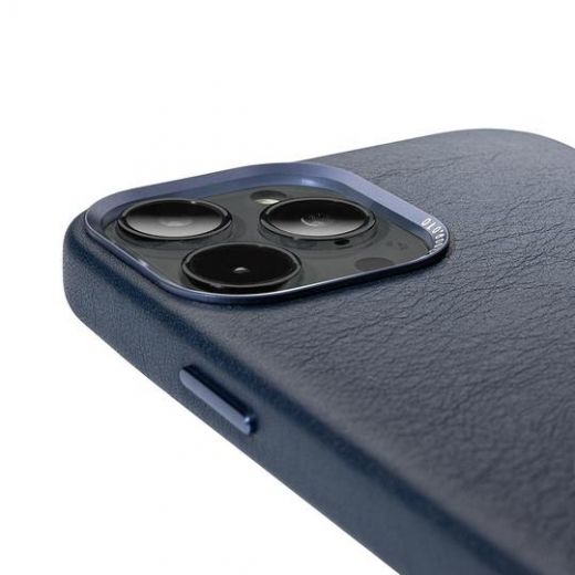 Шкіряний чохол Decoded Back Cover Navy для iPhone 13 Pro Max (D22IPO67PBC6MNY)