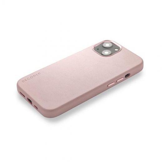 Кожаный чехол Decoded Back Cover Powder Pink для iPhone 13 (D22IPO61BC6PPK)