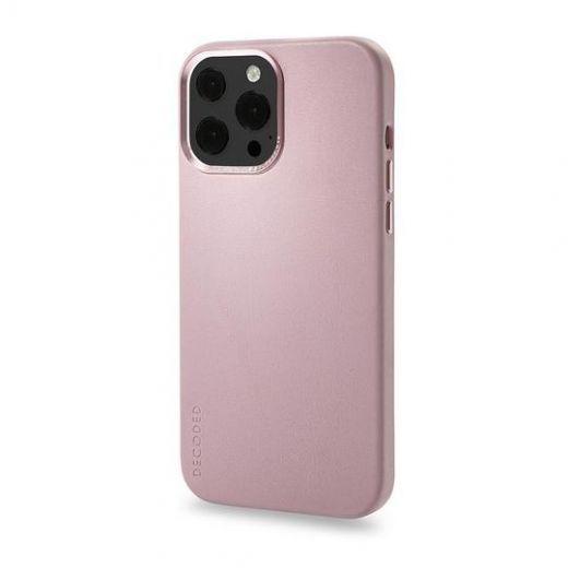 Кожаный чехол Decoded Back Cover Powder Pink для iPhone 13 Pro Max (D22IPO67PBC6PPK)