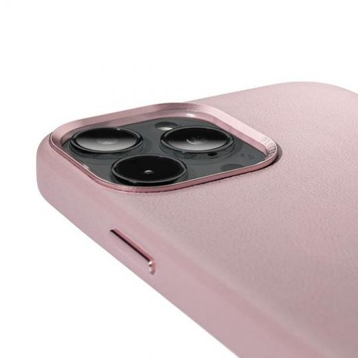 Кожаный чехол Decoded Back Cover Powder Pink для iPhone 13 Pro Max (D22IPO67PBC6PPK)