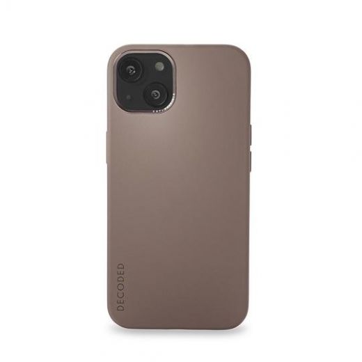 Чехол Decoded Back Cover Silicone Dark Taupe для iPhone 13 (D22IPO61BCS9DTE)