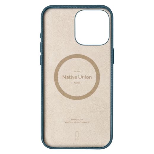 Шкіряний чохол Native Union (RE) Classic Case Navy для iPhone 16 Pro Max (RECLA‑NAV-NP24PM)