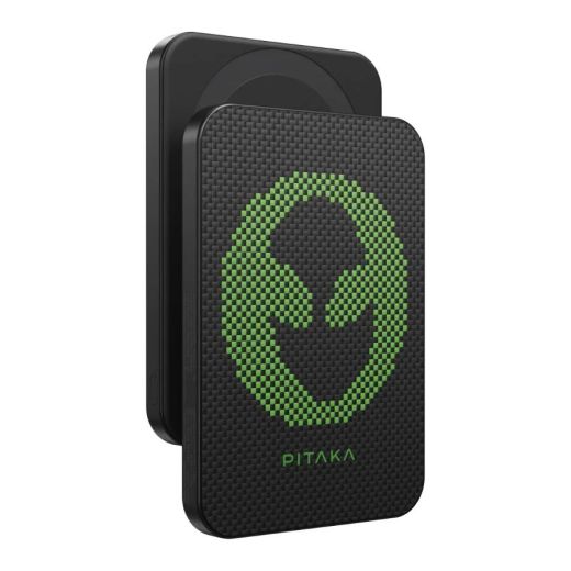 Повербанк Pitaka Aramid Fiber Magnetic Power Bank 5000mAh 15 Вт Alien (PBQ2404)