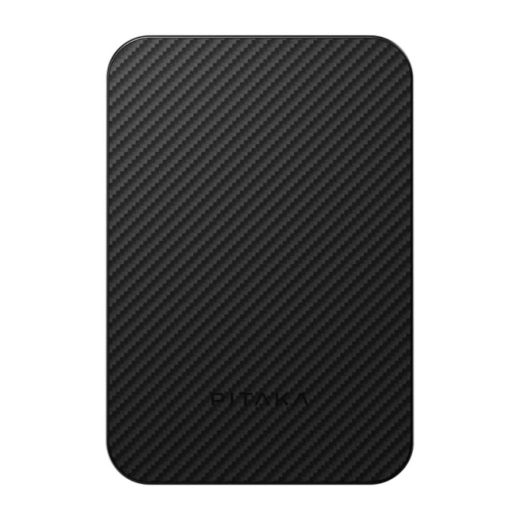 Повербанк Pitaka Aramid Fiber Magnetic Power Bank 5000mAh 15 Вт Black/Grey (Twill) (PBQ2401)