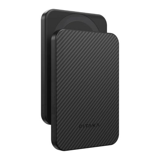 Повербанк Pitaka Aramid Fiber Magnetic Power Bank 5000mAh 15 Вт Black/Grey (Twill) (PBQ2401)