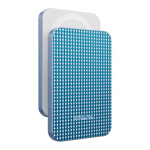 Повербанк Pitaka Aramid Fiber Magnetic Power Bank 5000mAh 15 Вт Ocean Blue