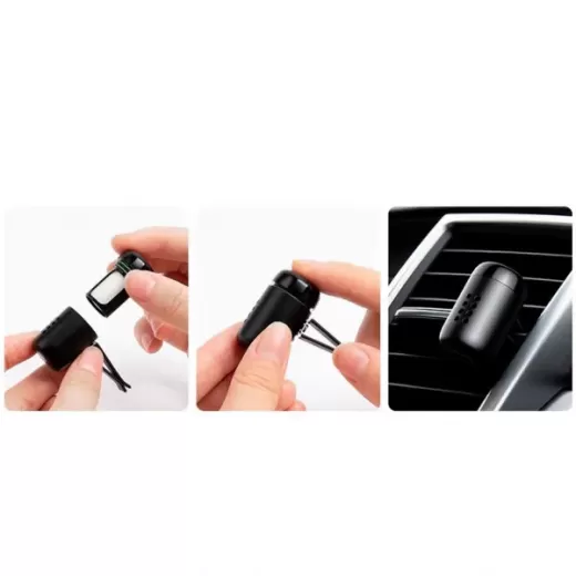 Автомобильный освежитель воздуха Baseus Little Fatty In-vehicle Fragrance Black (SUXUN-PD01)