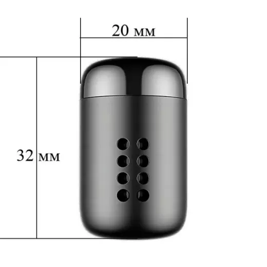 Автомобильный освежитель воздуха Baseus Little Fatty In-vehicle Fragrance Black (SUXUN-PD01)