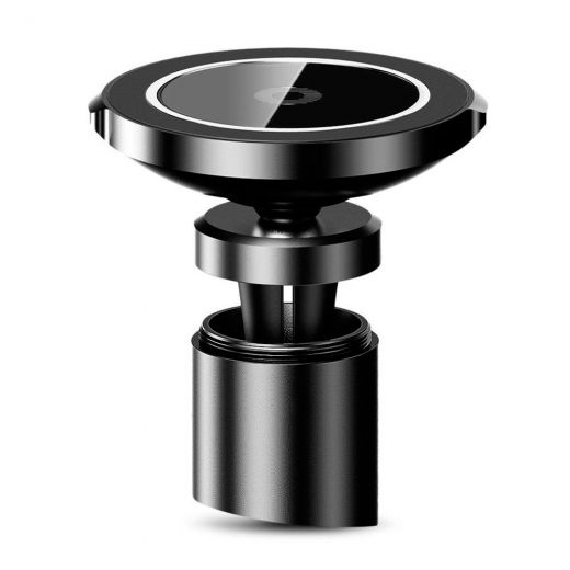 Автомобильное зарядное устройство Baseus Big Ears Car Mount Wireless Charger Black (WXER-01)